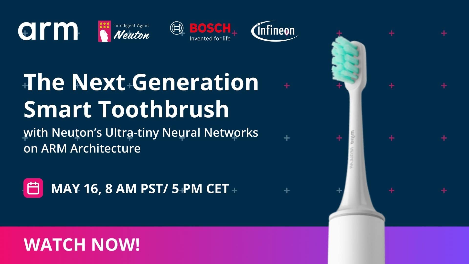 Arm Tech Talk 2023: The Next Generation Smart Toothbrush - Watch now!